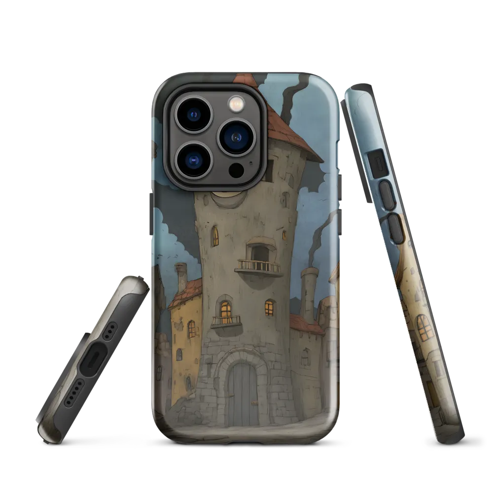 The Enigmatic Watchtower | Phone Case |  14 Pro | Tough Case | Glossy