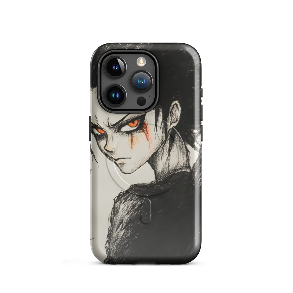 Fiery Defiance | Phone Case |  15 Pro | MagSafe® Tough Case | Glossy