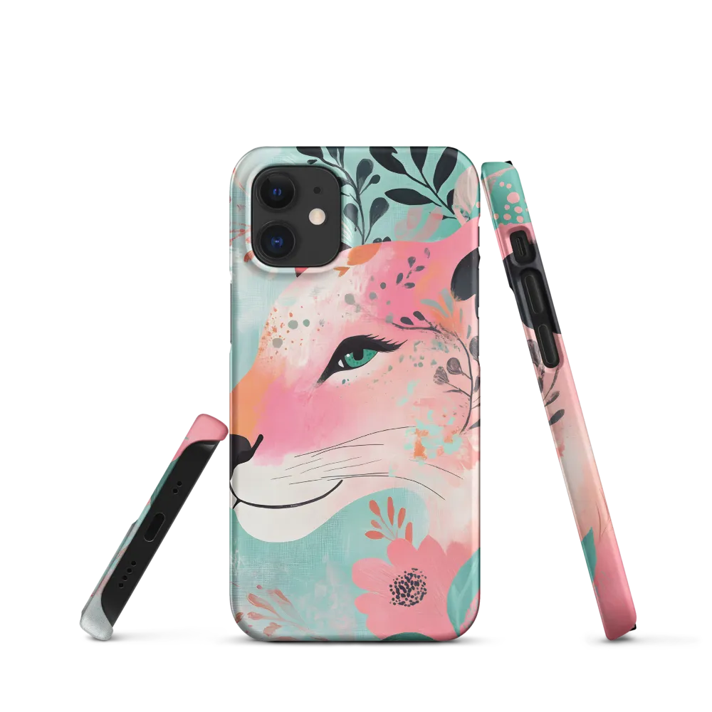 Whimsical Majesty: A Floral Lion
