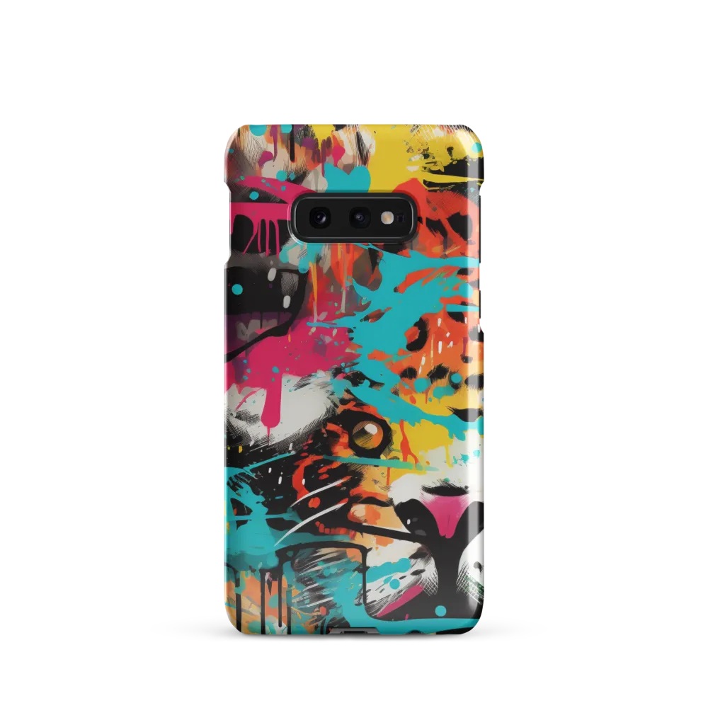 Fierce Fusion: Tiger and Lion in Graffiti