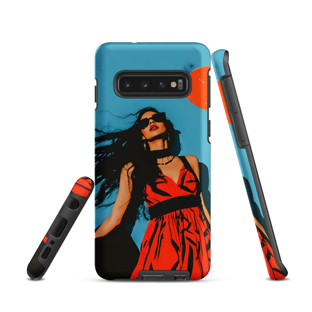 Sunset in Fashion: A Modern Portrait