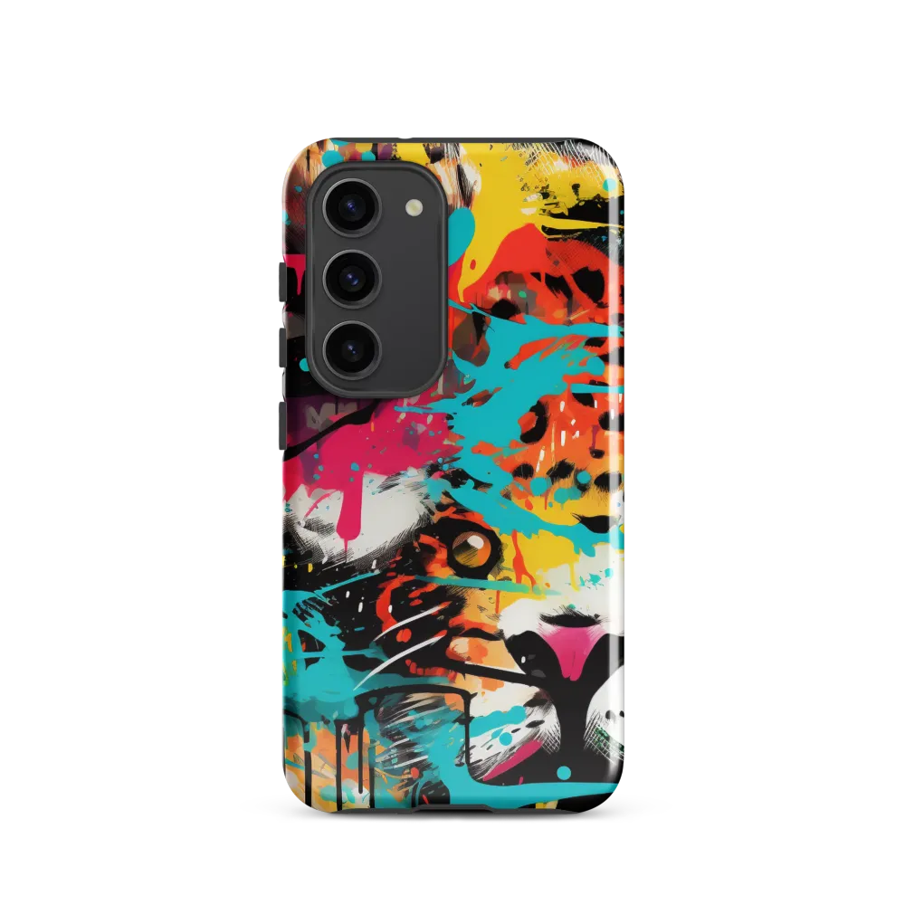 Fierce Fusion: Tiger and Lion in Graffiti