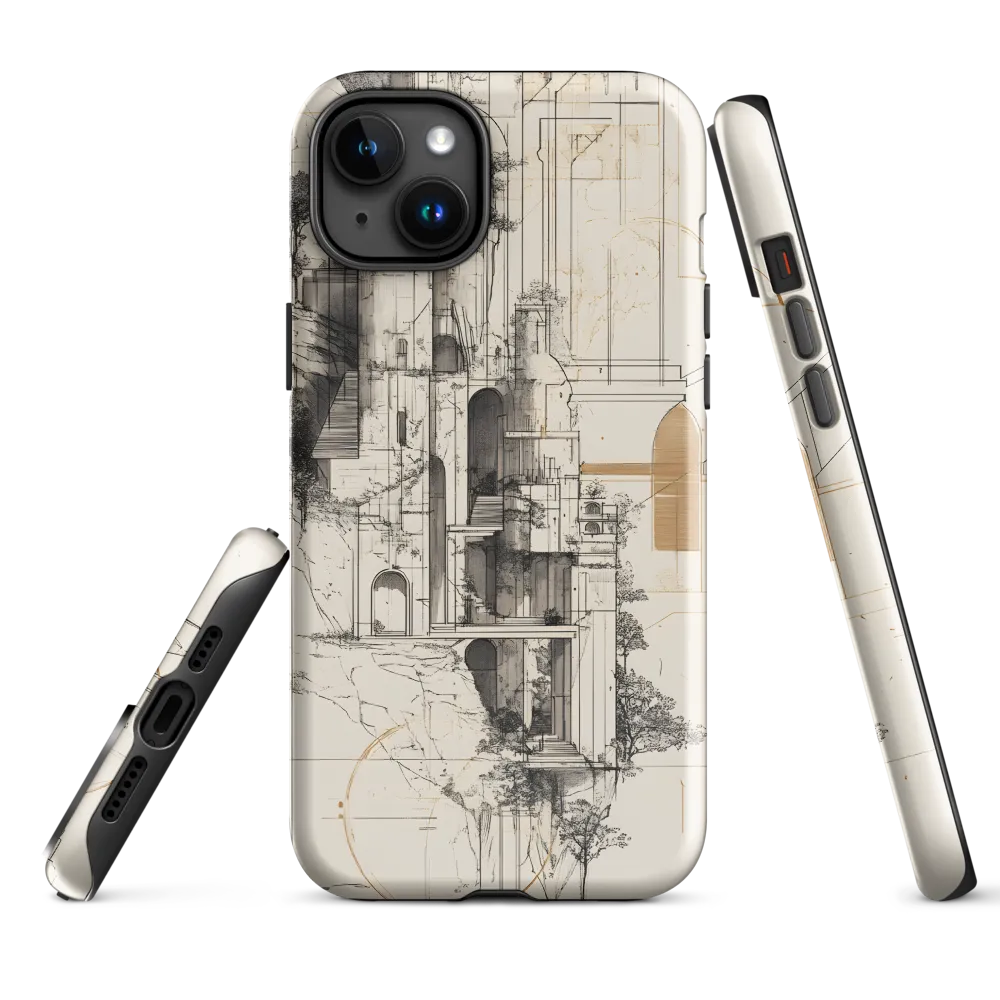Ethereal Architectures | Phone Case |  15 Plus | Tough Case | Glossy