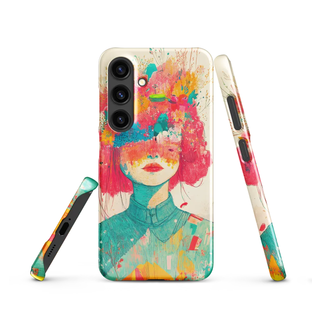 Whimsical Floral Portrait
