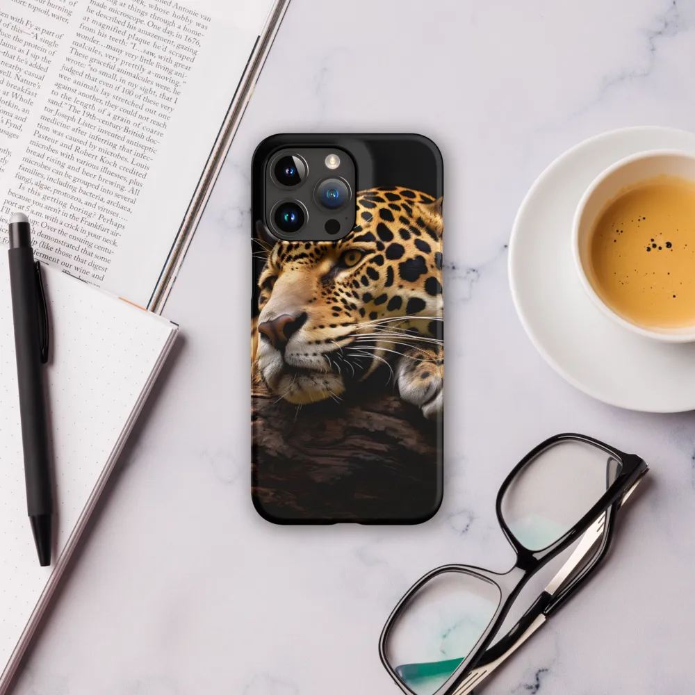 Tranquil Majesty: The Resting Leopard