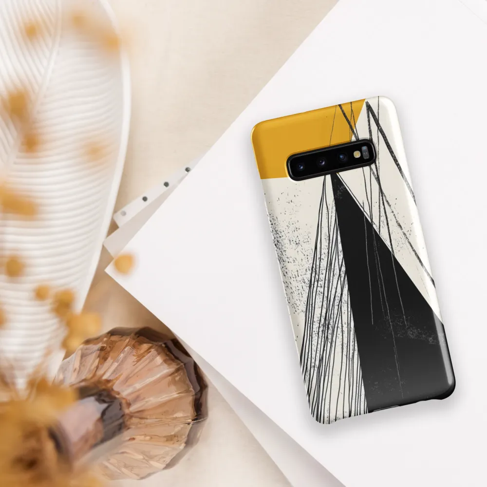 Tension in Geometric Forms | Phone Case |  S10 Plus | Snap Case | Glossy