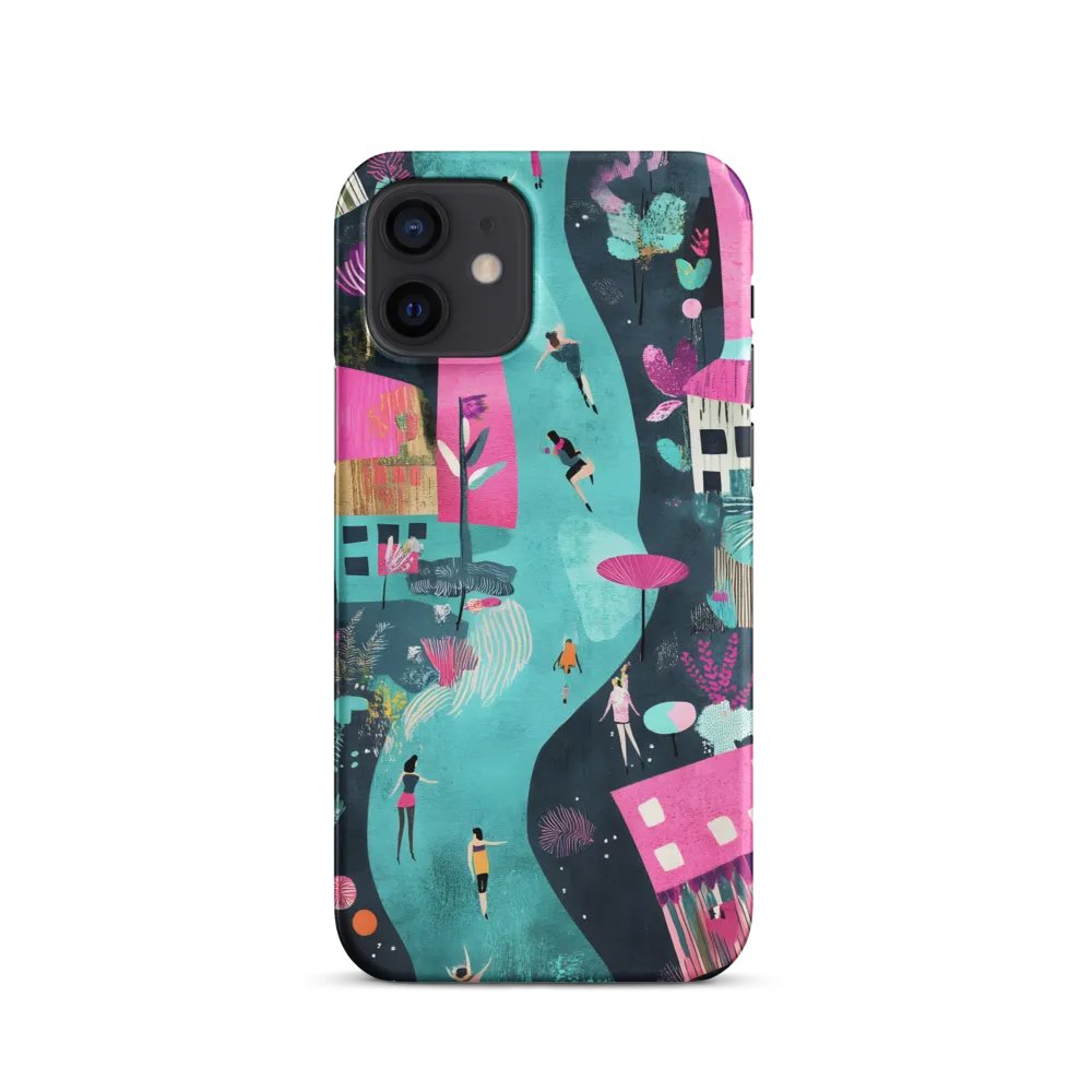 Whimsical Journey Through a Vibrant Landscape | Phone Case |  12 | Snap Case | Matte