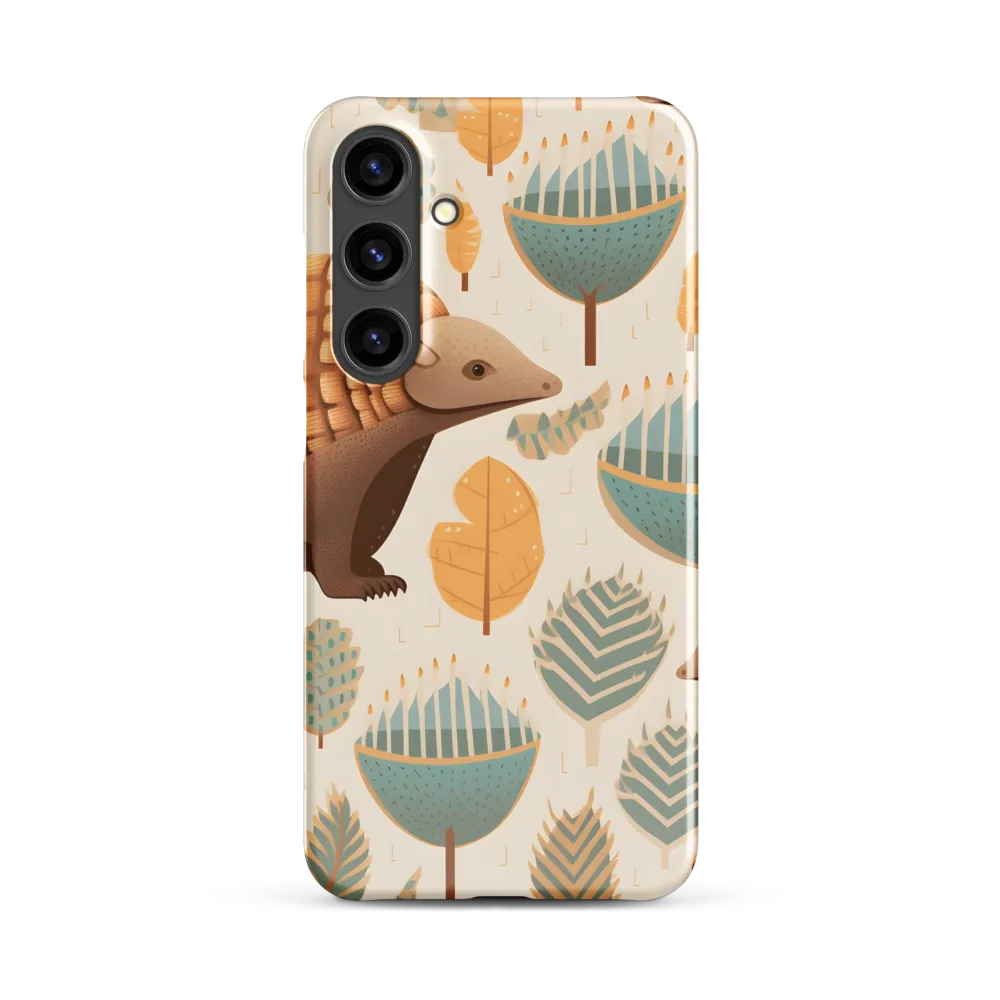 Pangolins in a Whimsical Habitat