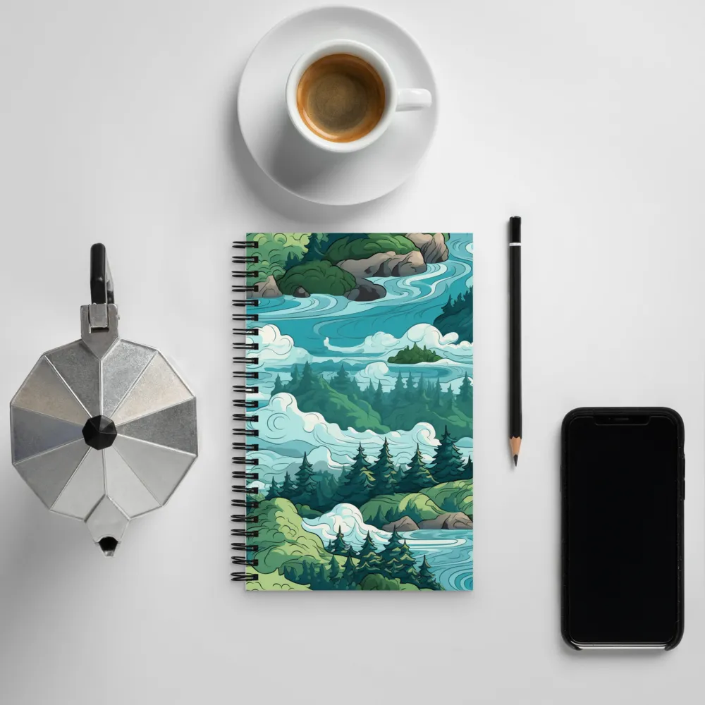 Harmony of Nature | Spiral Notebook