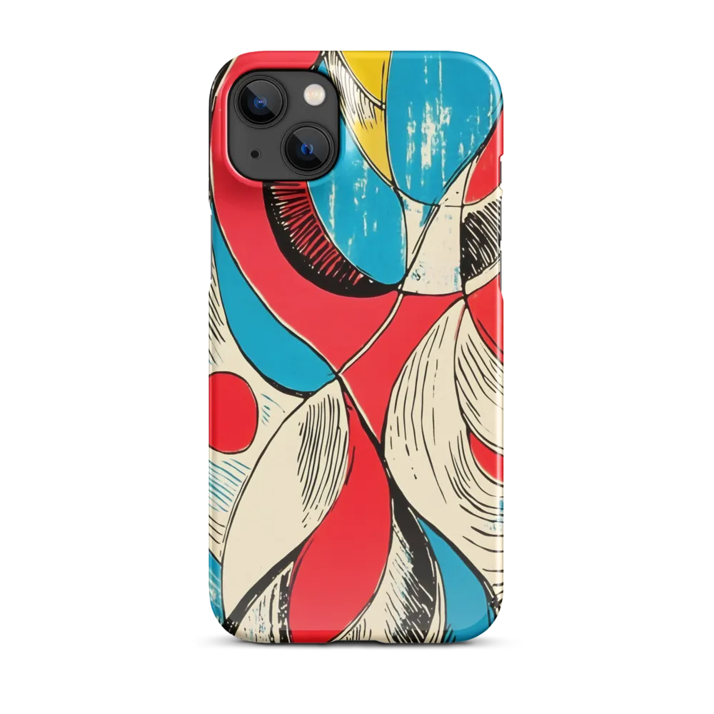 Rhythmic Interplay of Colors | Phone Case |  14 Plus | Snap Case | Glossy