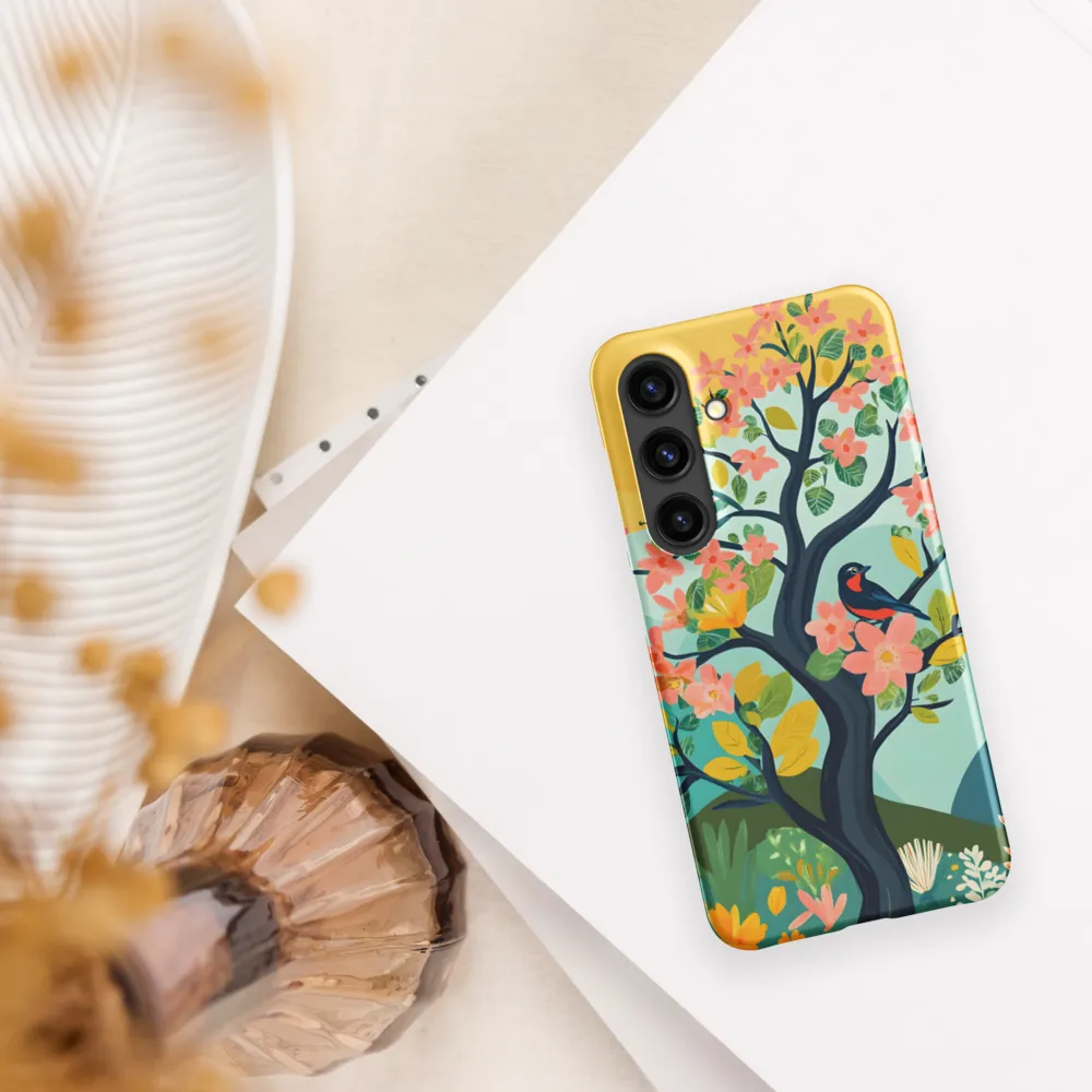 Spring Blossoms: A Serene Encounter