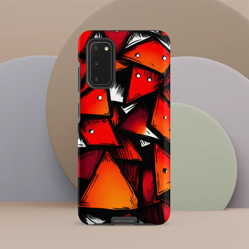 Dynamic Geometry of Red and Orange