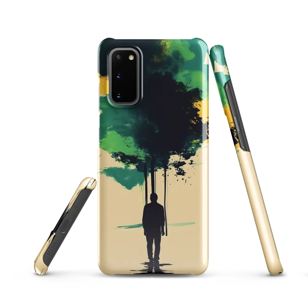 Whispers of Solitude | Phone Case |  S20 | Snap Case | Glossy