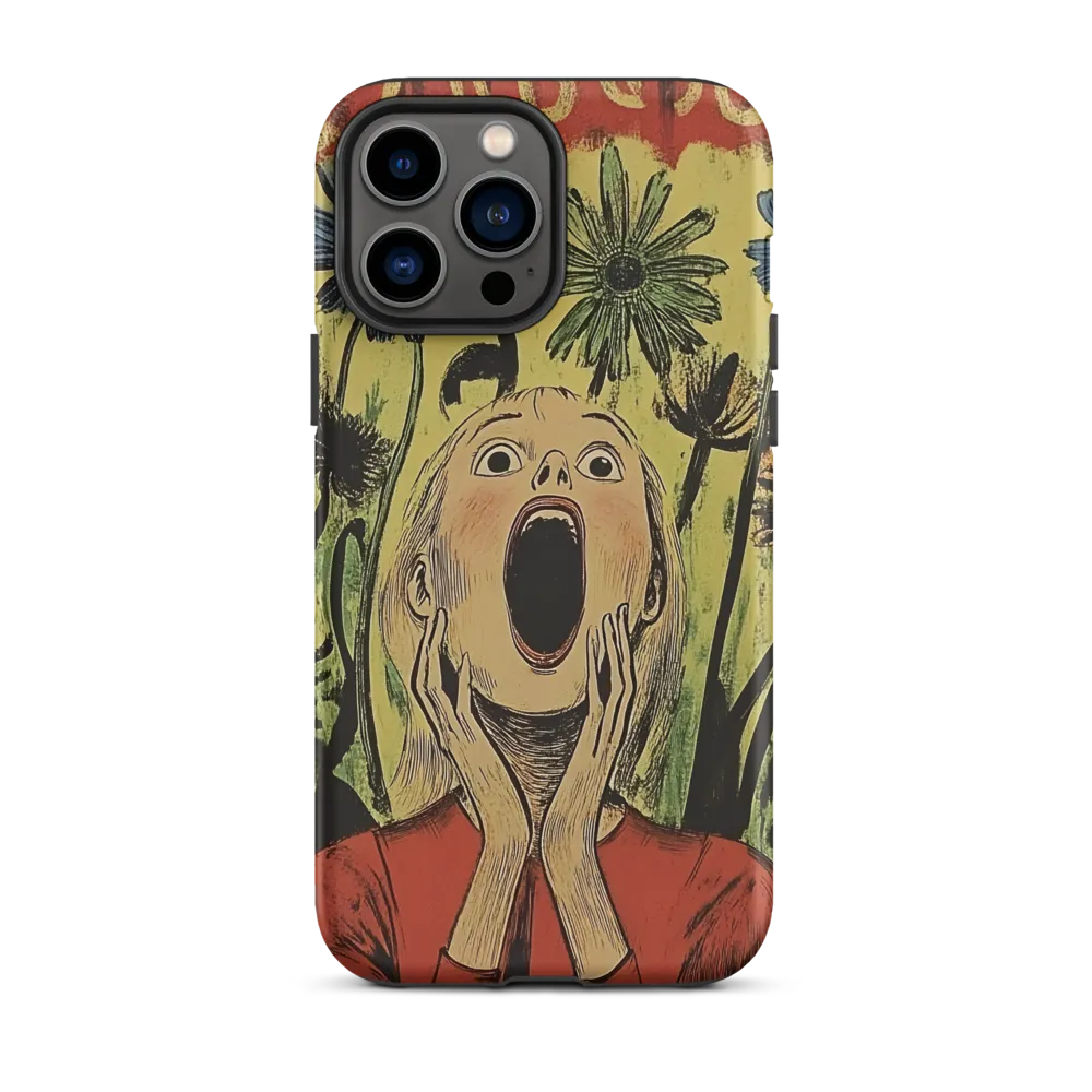 The Echo of Panic | Phone Case |  13 Pro Max | Tough Case | Matte
