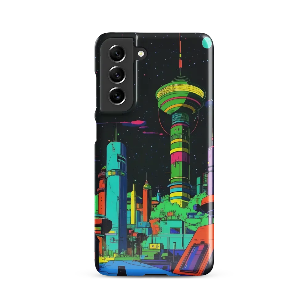 Neon Dreams: A Futuristic Cityscape