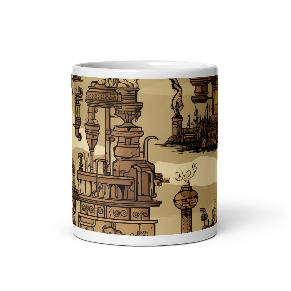 Whimsical Industrial Landscape | Mugs | Multiple Sizes & Colors