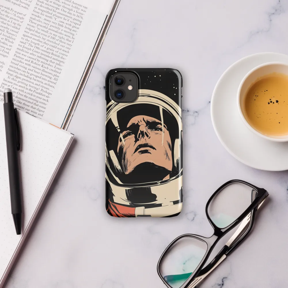 Gaze of the Astronaut | Phone Case |  11 | Snap Case | Glossy
