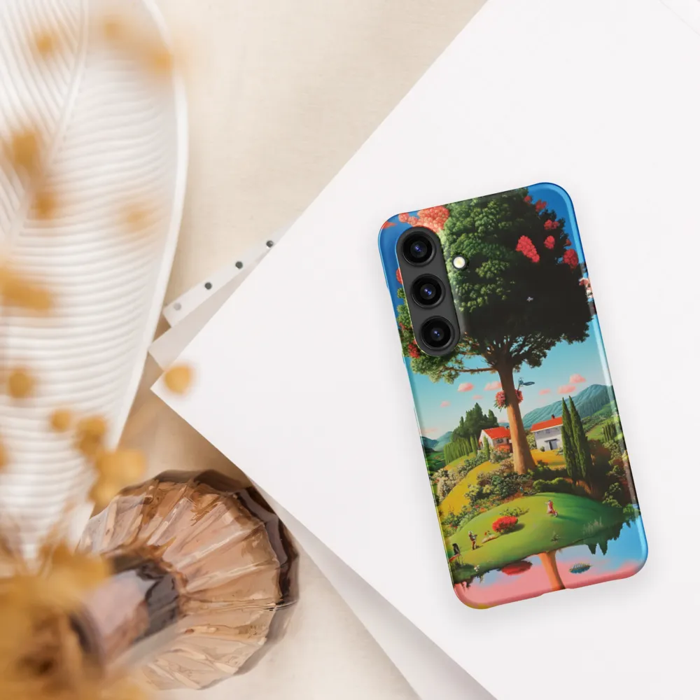 Whimsical Harmony of Nature | Phone Case |  S24 | Snap Case | Matte