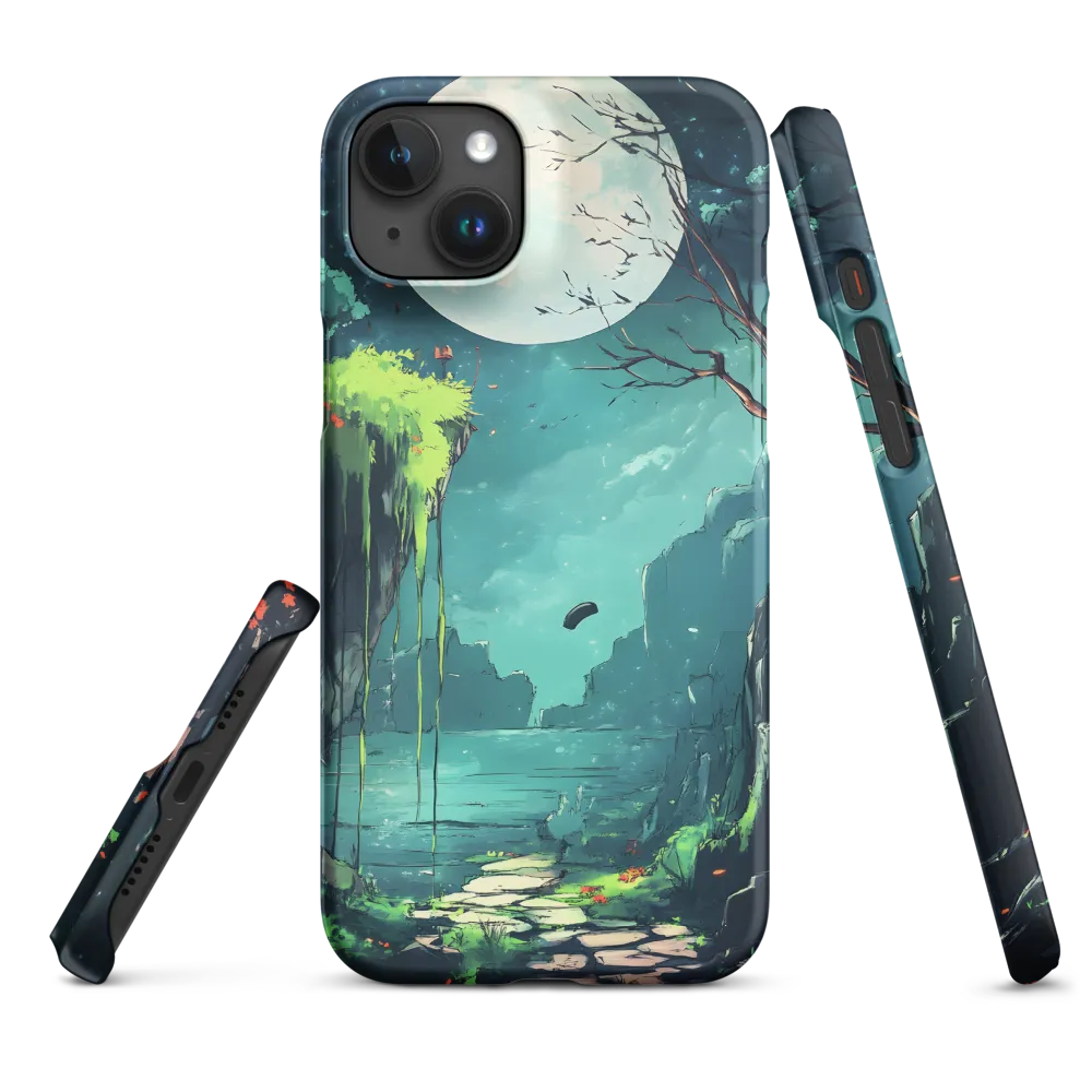 Moonlit Serenity: A Fantastical Landscape
