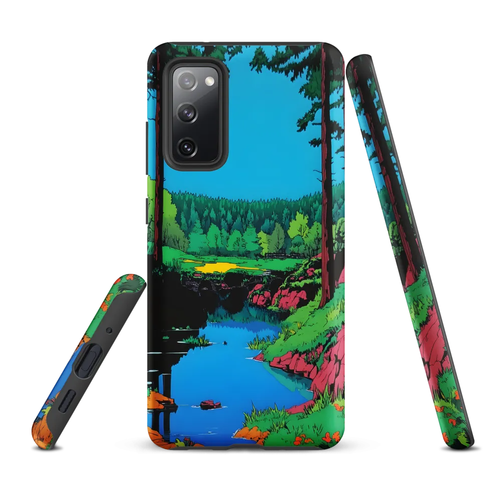 Tranquil Reflections: A Vibrant Landscape