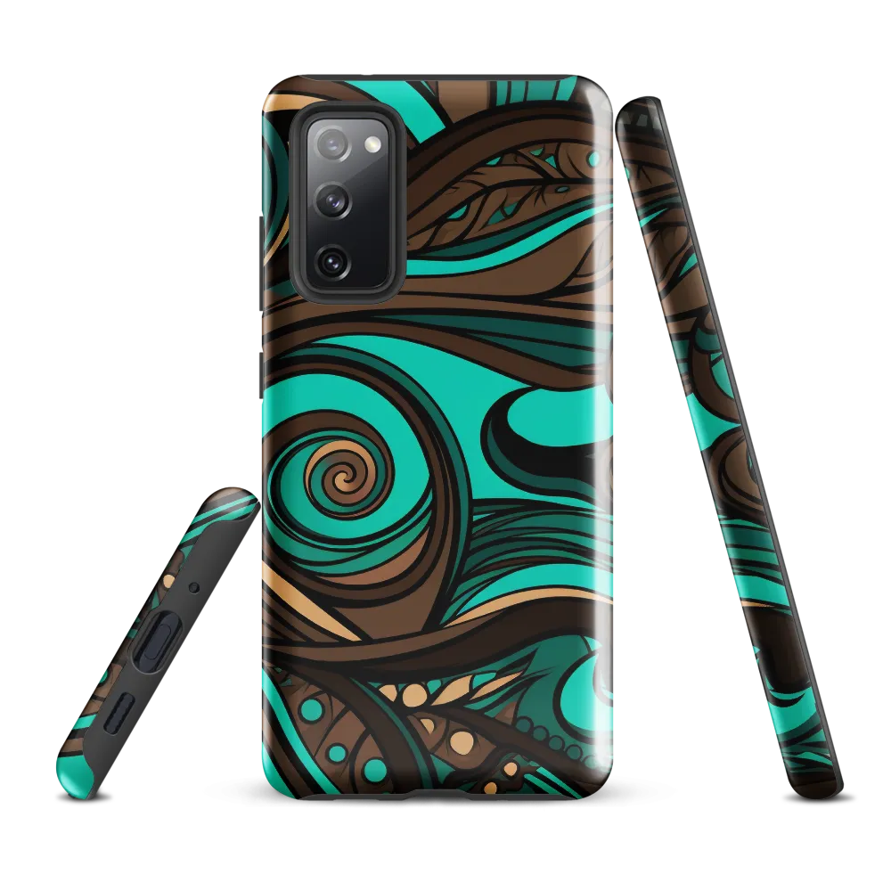 Fluctuating Currents | Phone Case |  S20 FE | Tough Case | Glossy