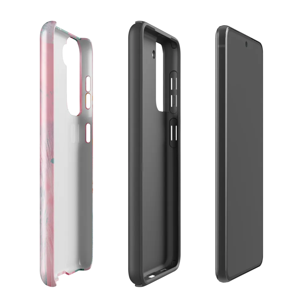 Dreamy Serenity: A Contemporary Portrait | Phone Case |  S21 FE | Tough Case | Glossy