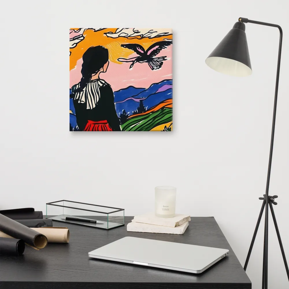 A Journey into Freedom | Canvas | 16″×16″