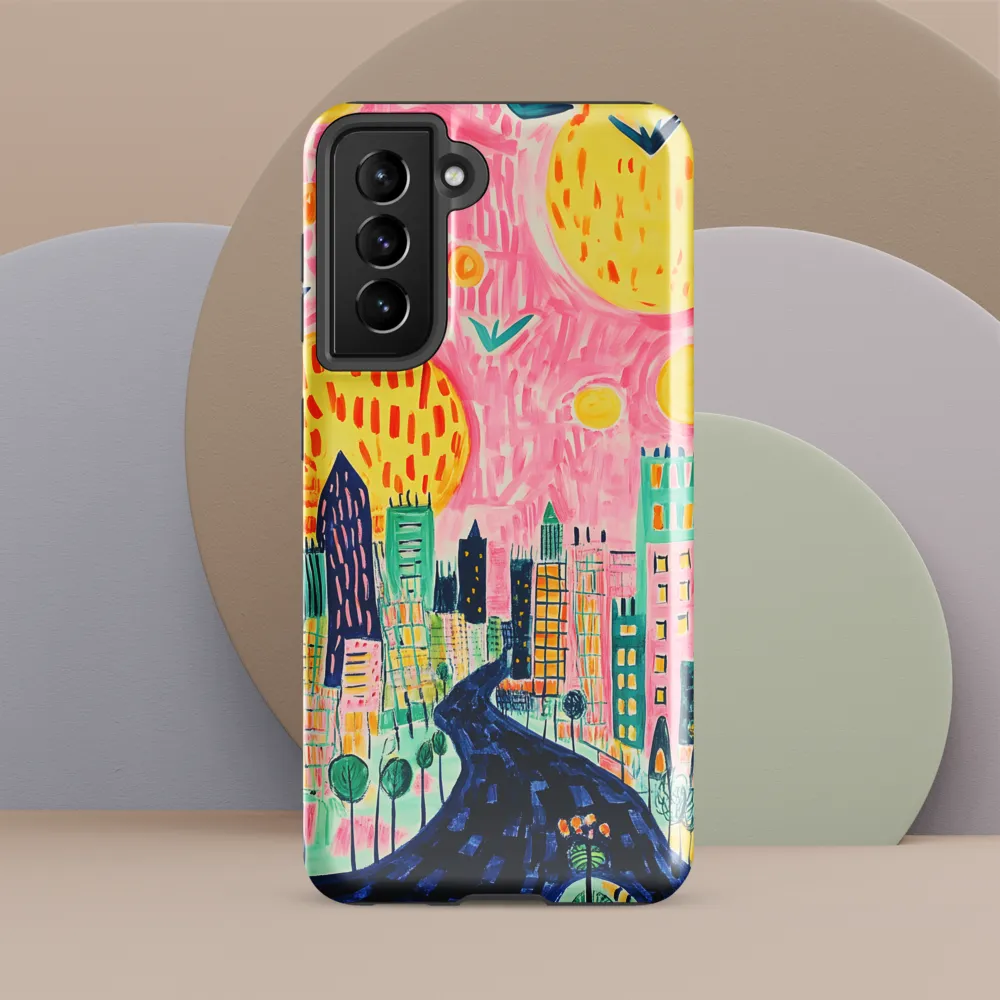 Whimsical Cityscape