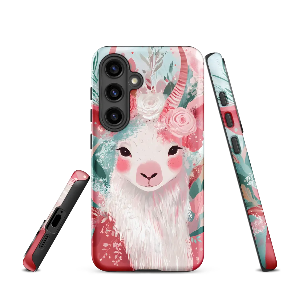 Spring Whimsy: The Floral Goat