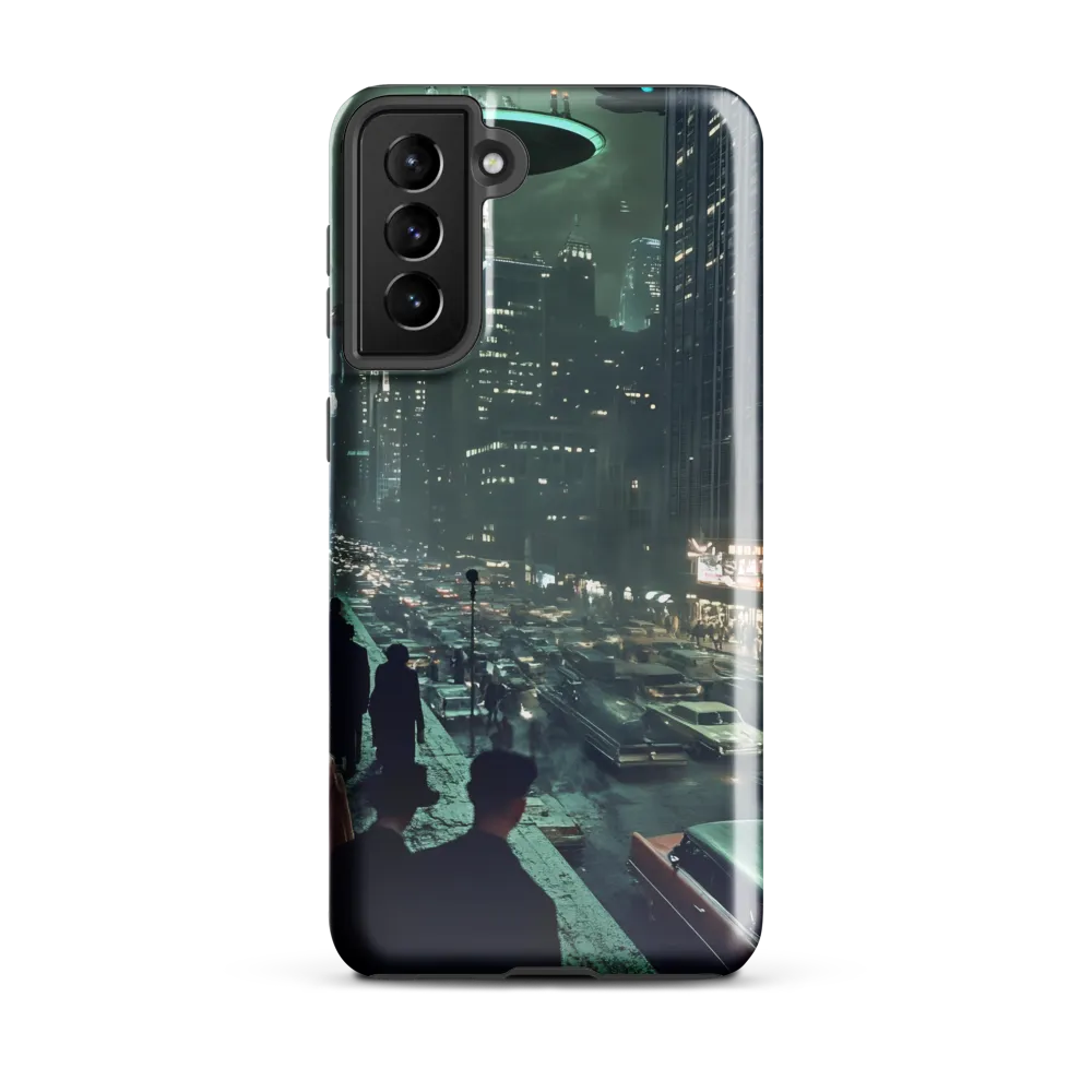 Mysterious Encounters in a Neon City