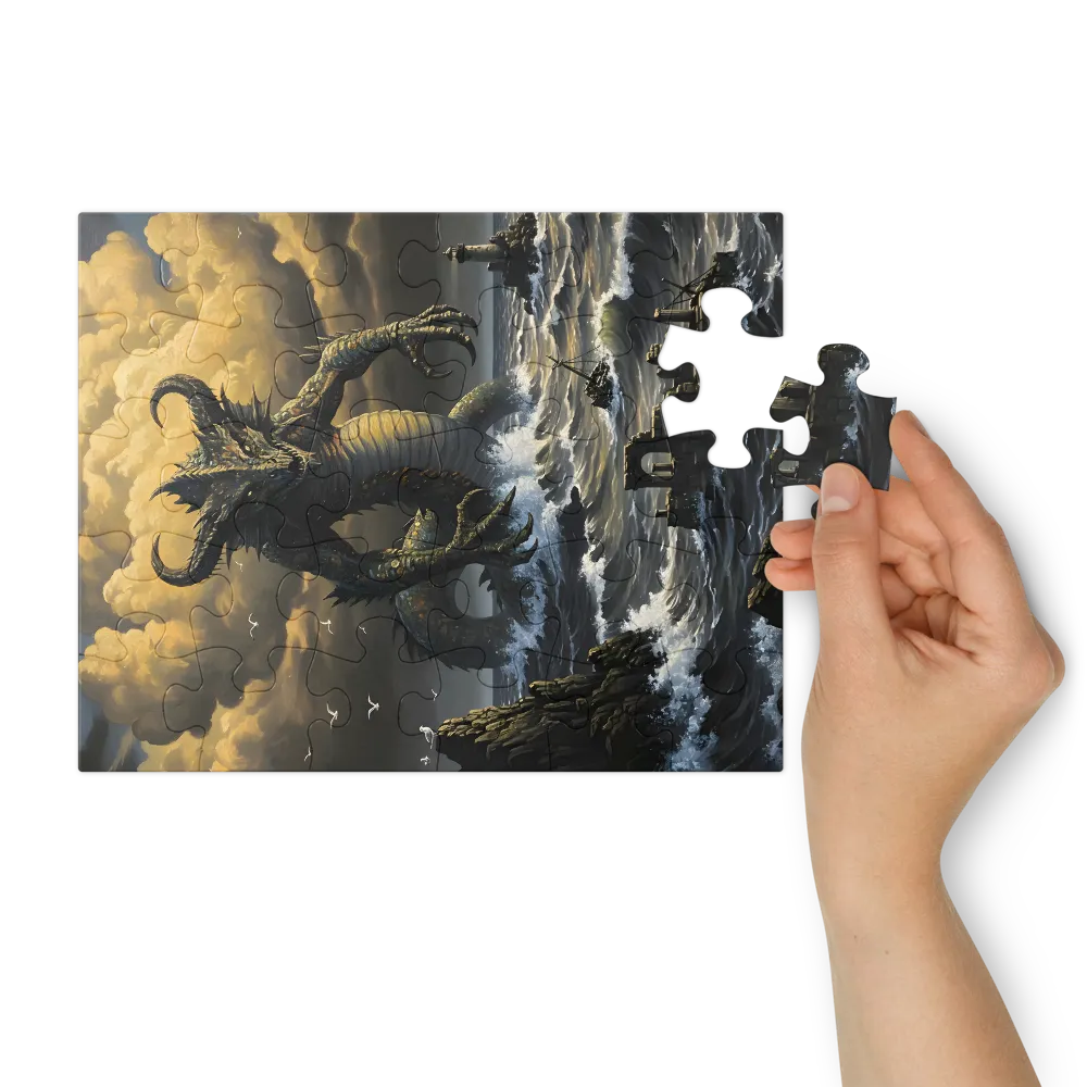 Leviathan at Dusk 
 Jigsaw Puzzle in Tin Box