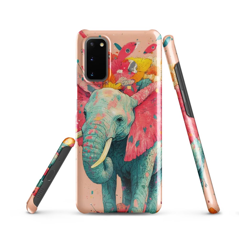 Whimsical Elegance: The Floral Elephant