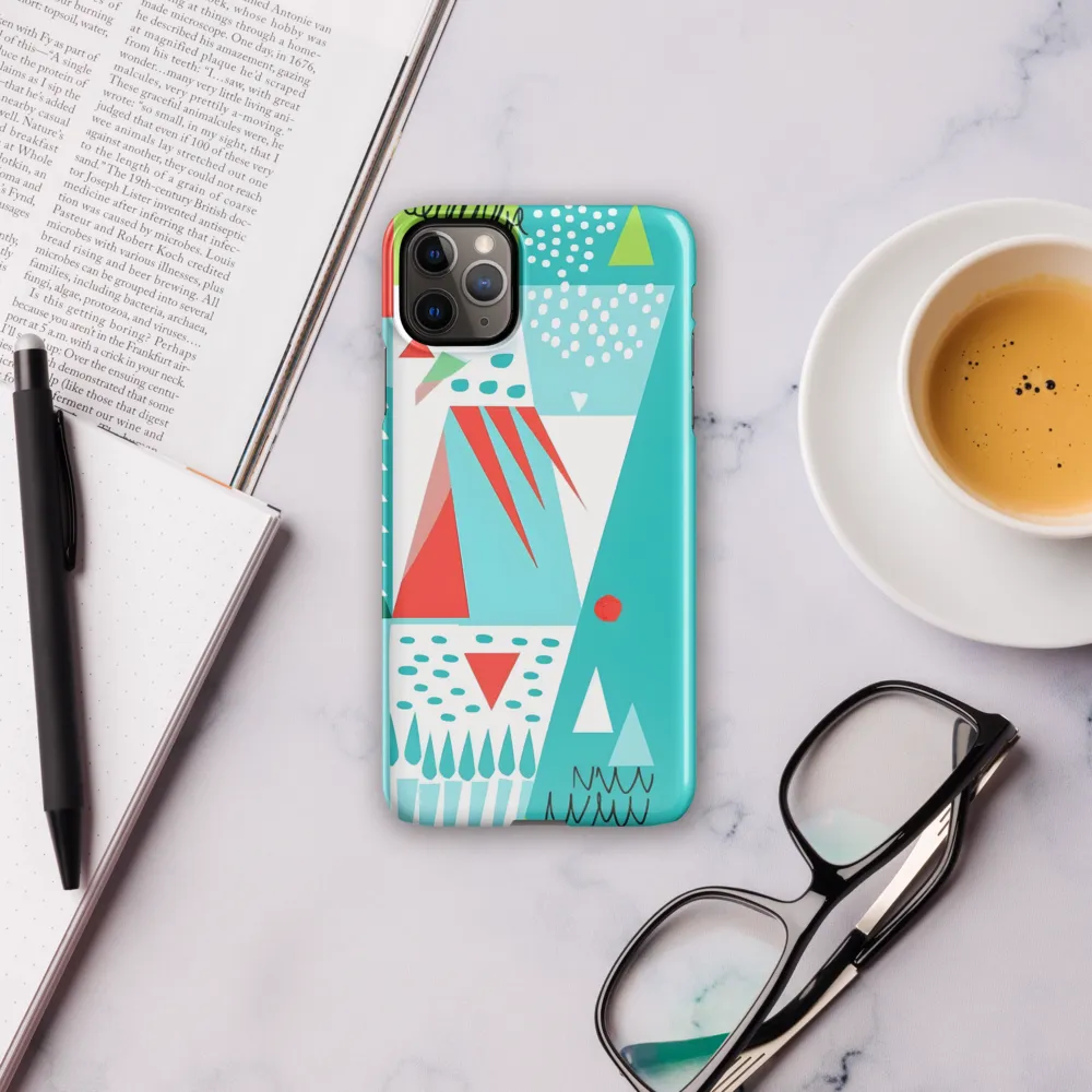 Dynamic Geometric Harmony | Phone Case |  11 Pro Max | Snap Case | Glossy