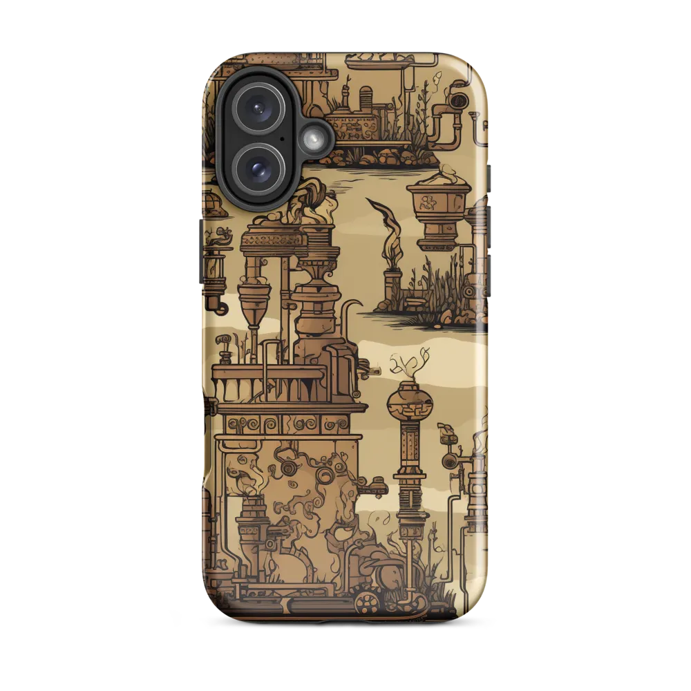 Whimsical Industrial Landscape