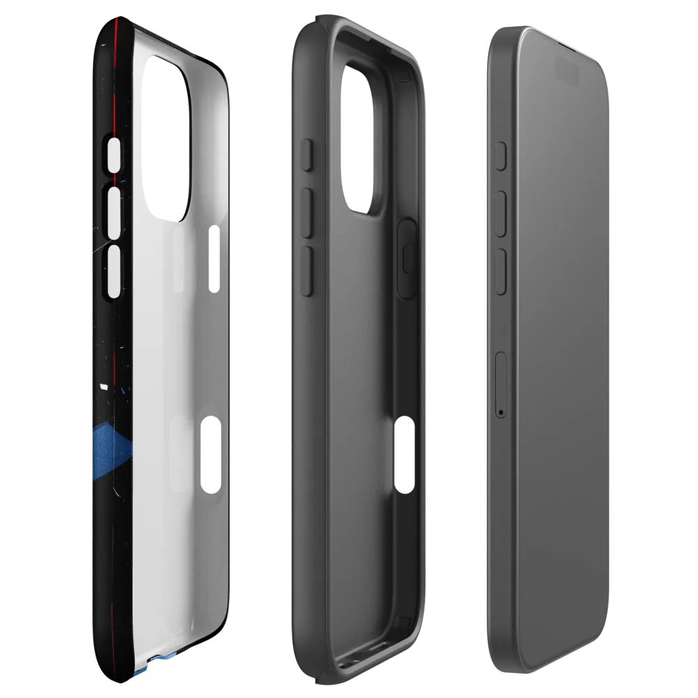 Blueprint of Depth | Phone Case |  16 Pro Max | Tough Case | Matte