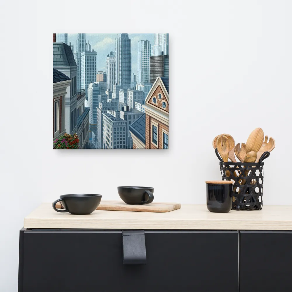 Urban Symphony | Canvas | 16″×16″