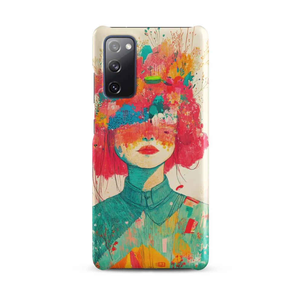 Whimsical Floral Portrait