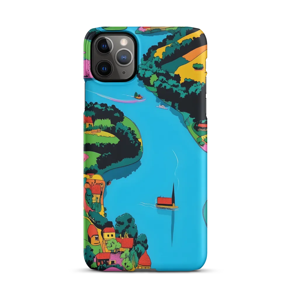 Whimsical River Landscape