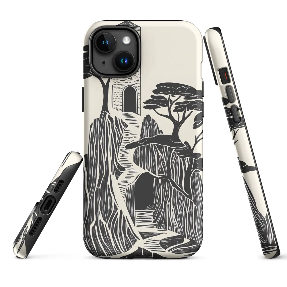 Echoes of a Mystical Tower | Phone Case |  15 Plus | Tough Case | Matte