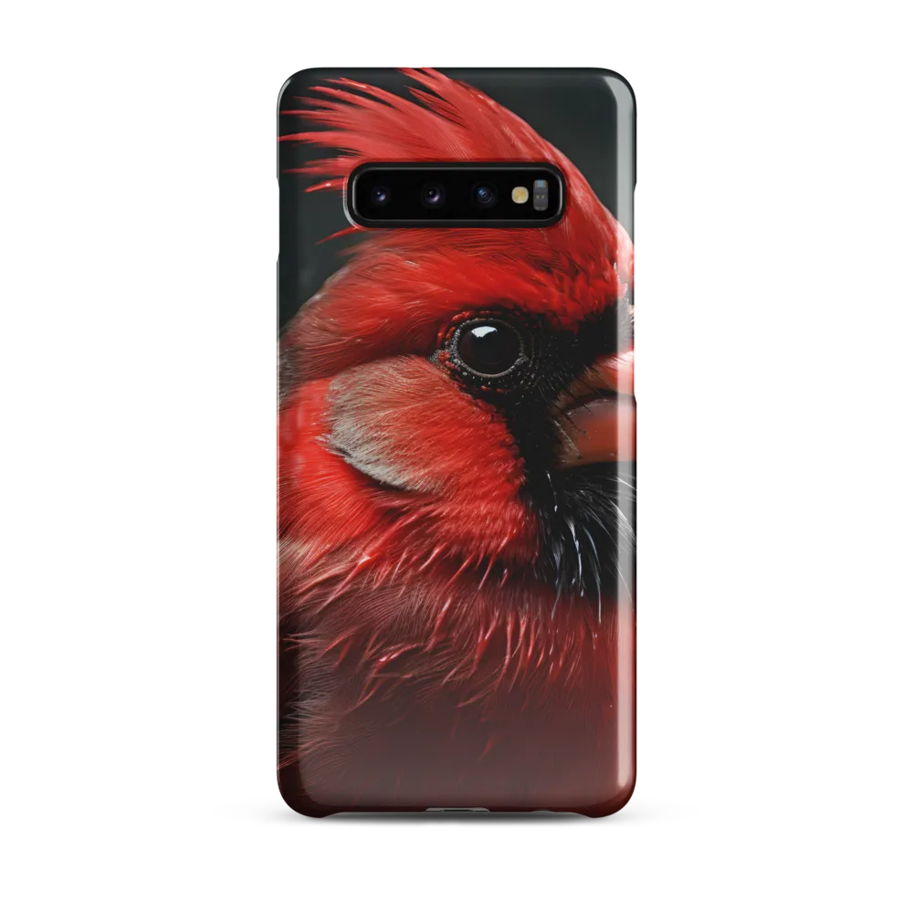 The Bold Cardinal | Phone Case |  S10 Plus | Snap Case | Glossy