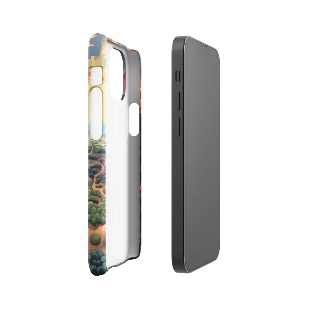 Desert Serenity at Dusk | Phone Case |  13 Mini | Snap Case | Glossy