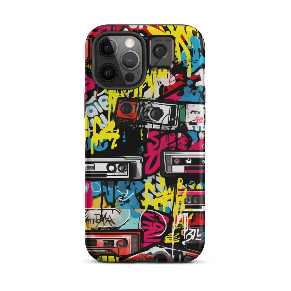 Urban Nostalgia: A Retro Cassette Explosion