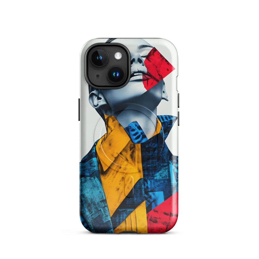 Fragmented Confidence: A Surreal Fashion Portrait