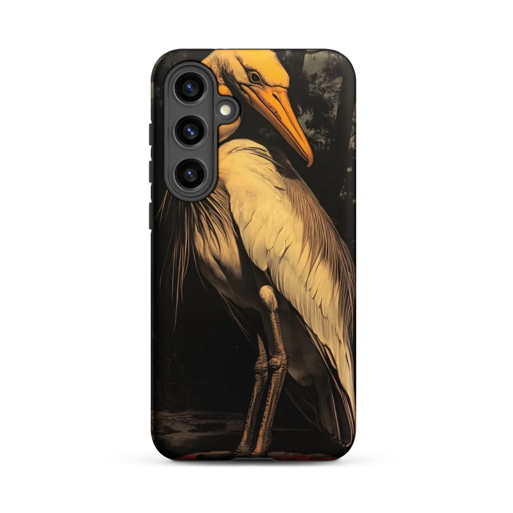 Majestic Egret in Twilight