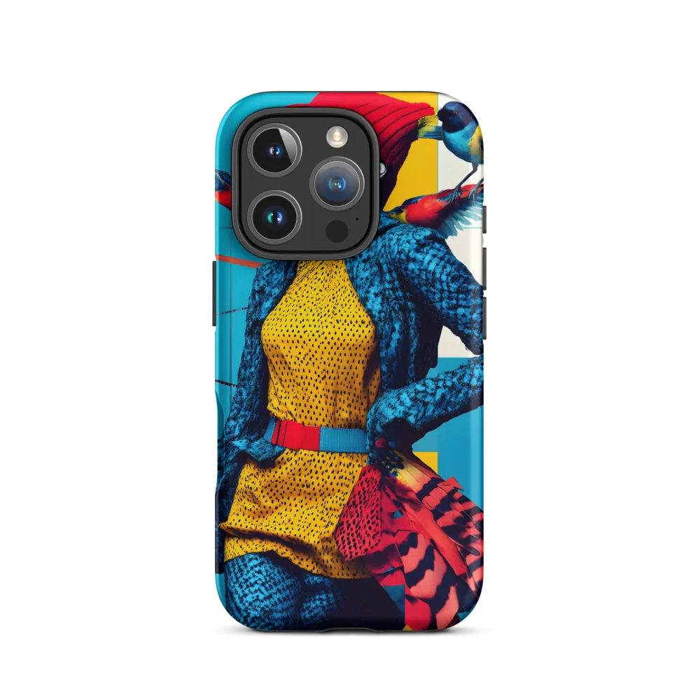 Vibrant Fusion of Nature and Fashion