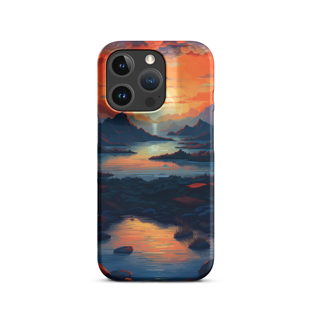 Ethereal Evening: A Digital Dusk