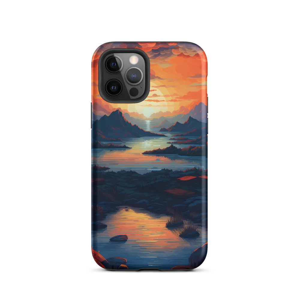 Ethereal Evening: A Digital Dusk