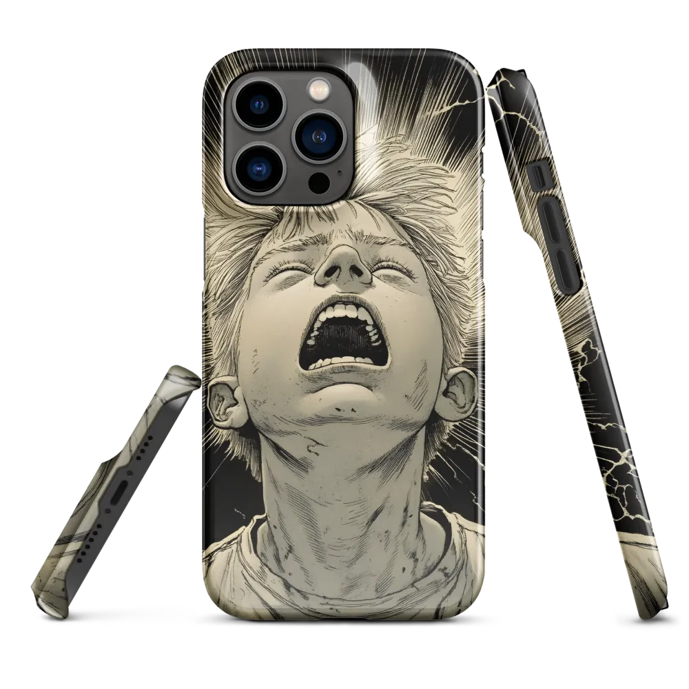 Echoes of Anguish | Phone Case |  14 Pro Max | Snap Case | Glossy