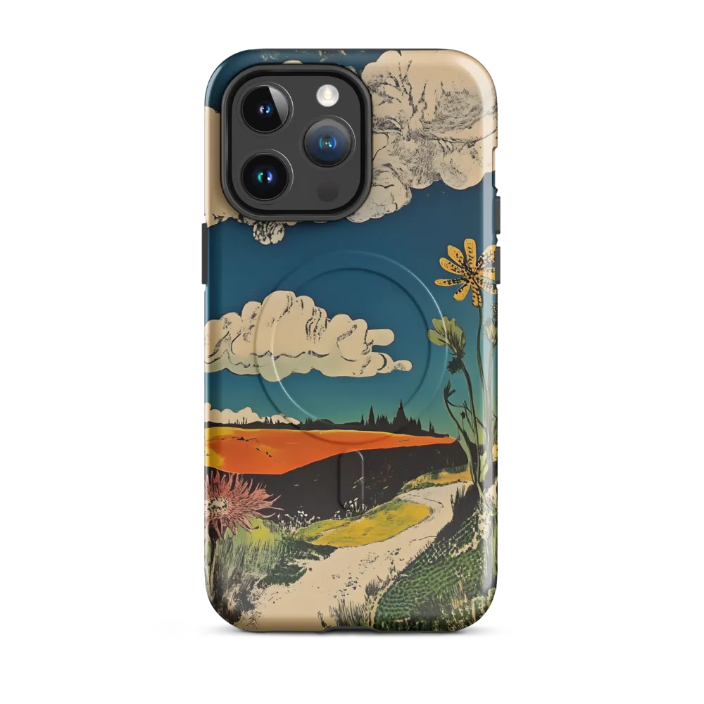 Surreal Blooming Landscape