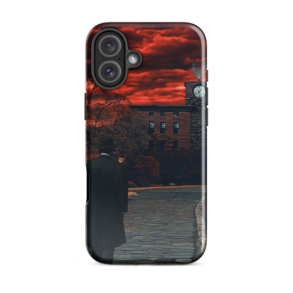 Red Dusk — Approach to the Clocktower